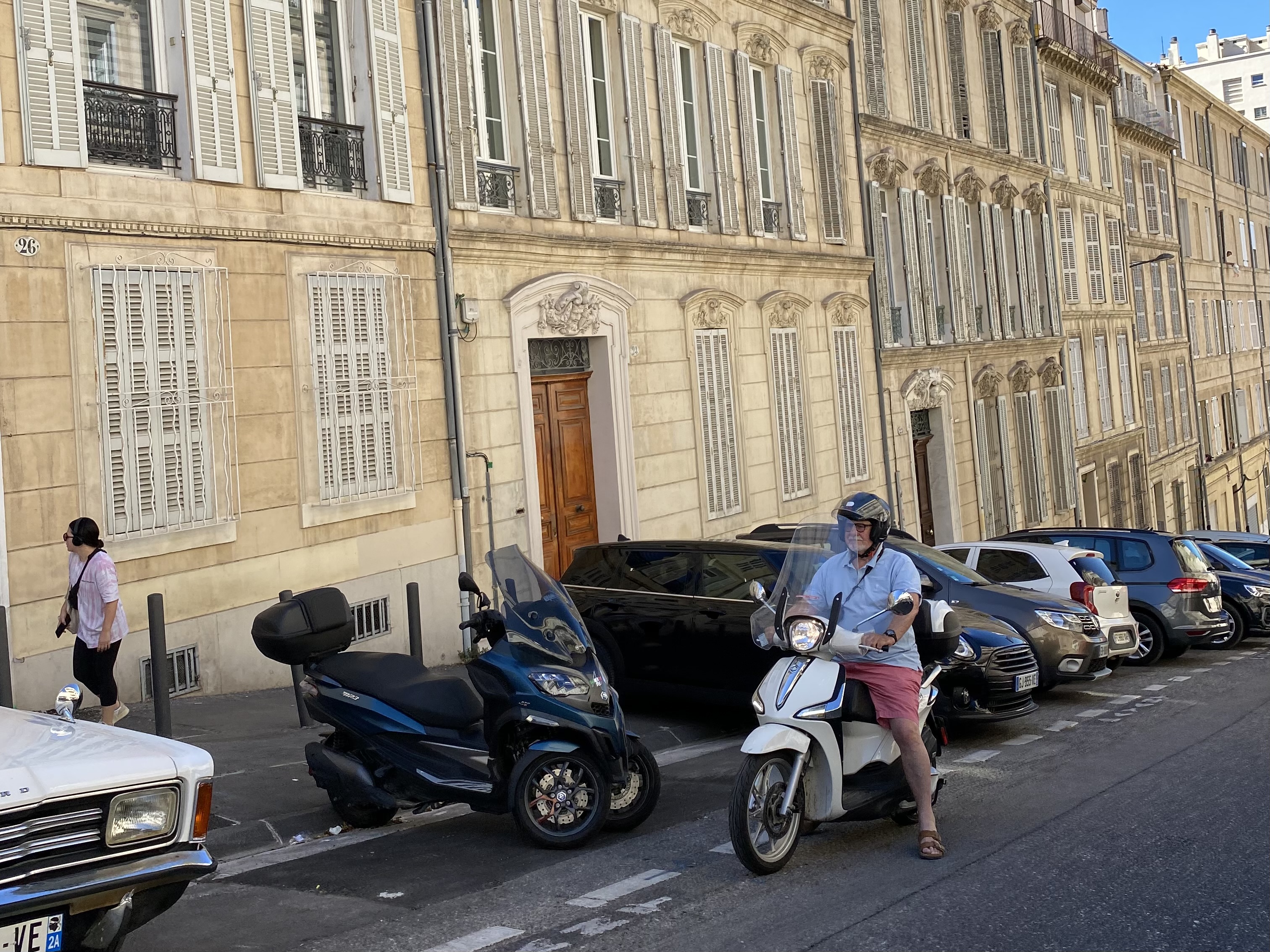 Motorcycle in Marseille
